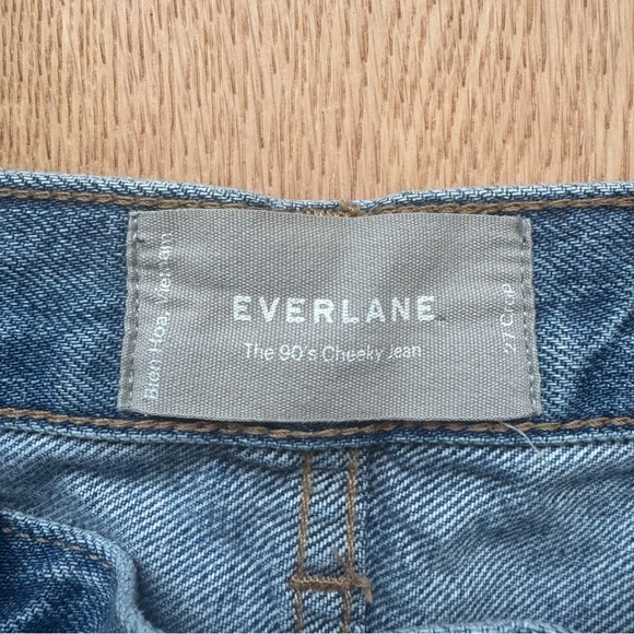 EVERLANE THE 90'S CHEEKY CROP JEANS - 27 - Picture 9 of 15
